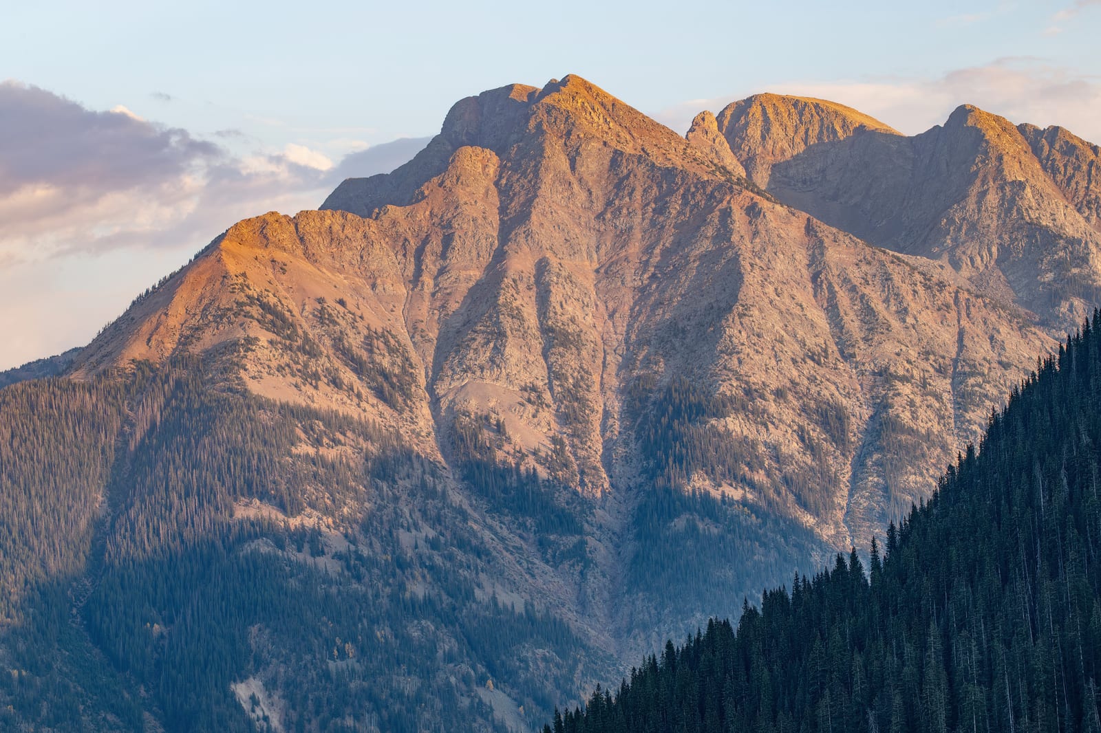 Weminuche Peak, a peak on the Colorado 13ers list